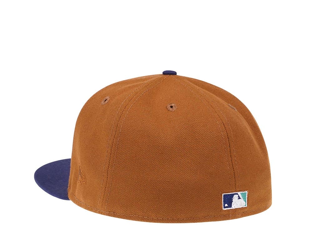 New Era Milwaukee Brewers 25th Anniversary Bourbon Prime Two Tone Edition 59Fifty Fitted Cap