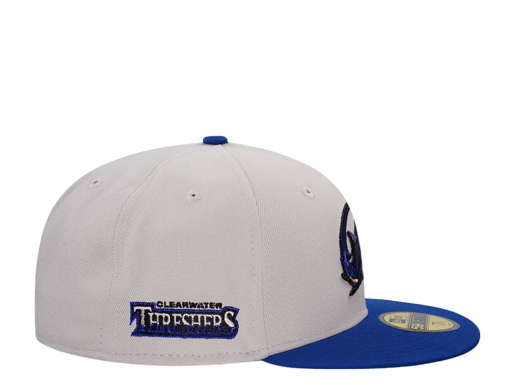 New Era Clearwater Threshers Stone Prime Two Tone Edition 59Fifty Fitted Cap
