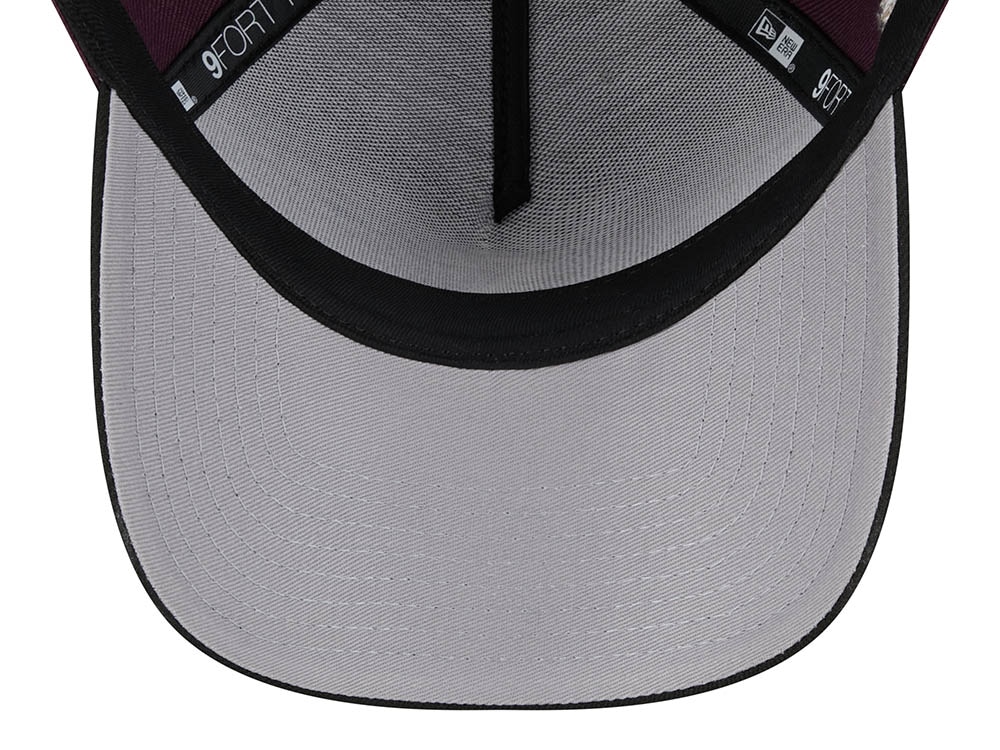 New Era Seattle Mariners 35th Anniversary Two Tone Plum 9Forty A Frame Snapback Cap