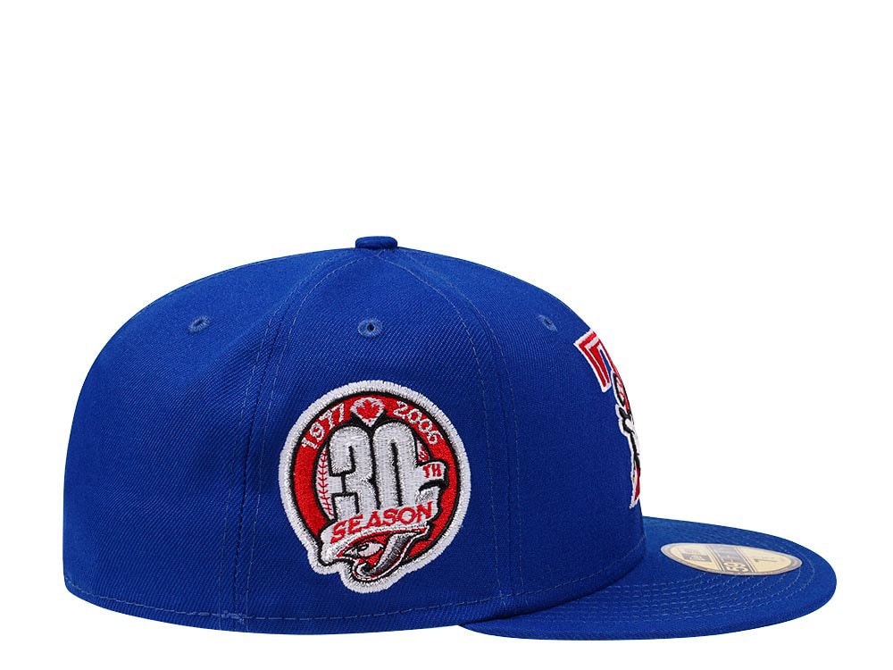 New Era Toronto Blue Jays 30th Anniversary Royal Blue Glows Edition 59Fifty Fitted Cap