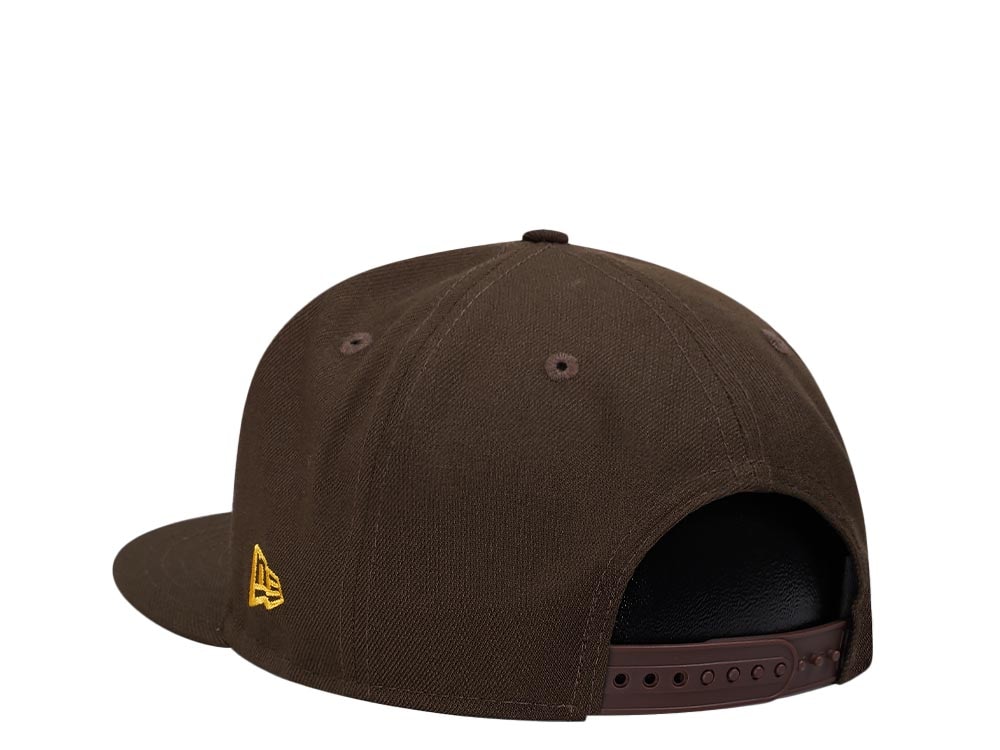 New Era San Diego Padres Walnut Classic Edition 9Fifty Snapback Cap