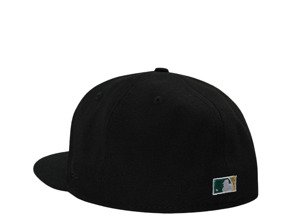 New Era Milwaukee Brewers 25th Anniversary Black Throwback Edition 59Fifty Fitted Cap