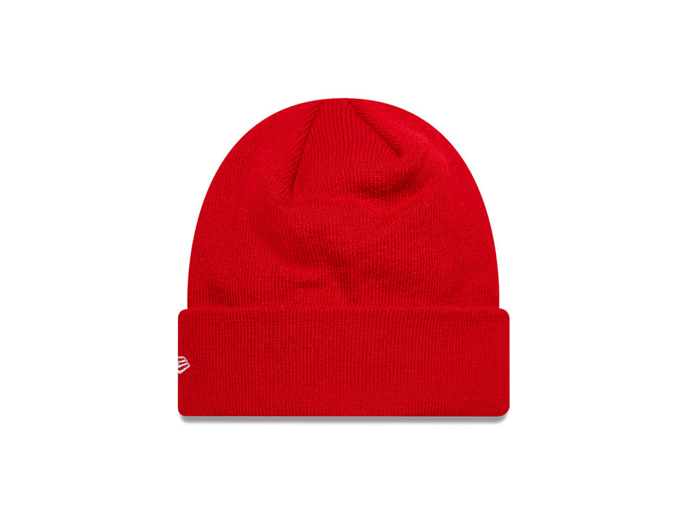 New Era Liverpool FC Core Cuff Beanie Red Knit