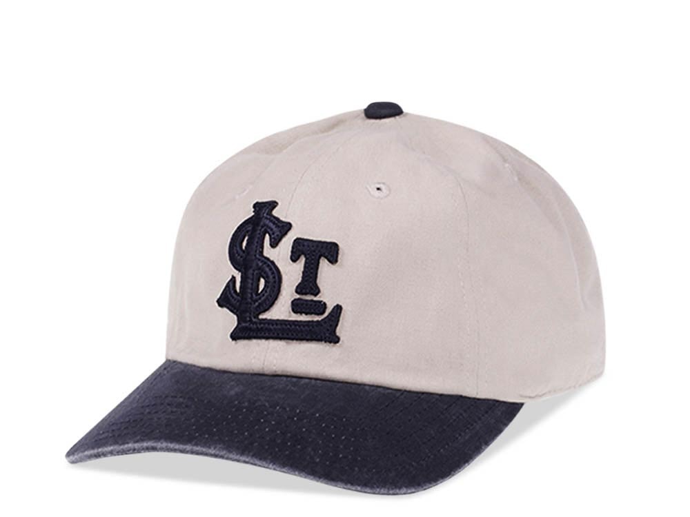American Needle St. Louis Terriers Gray Vintage Casual Strapback Cap