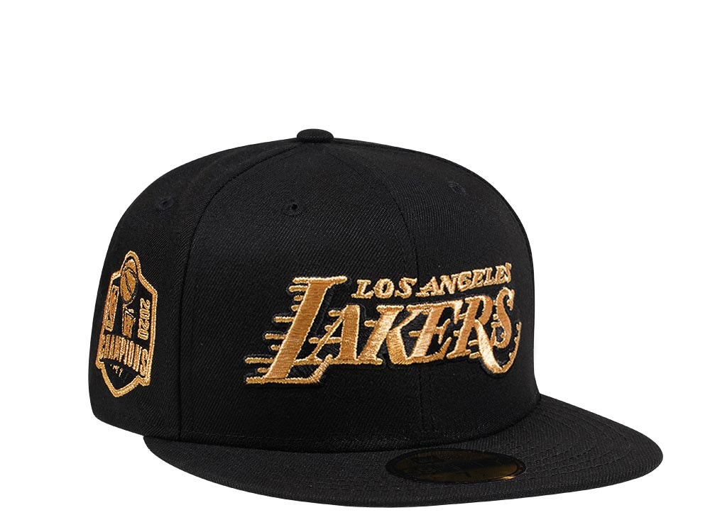 New Era Los Angeles Lakers Champions 2020 Gold Edition 59Fifty Fitted Cap