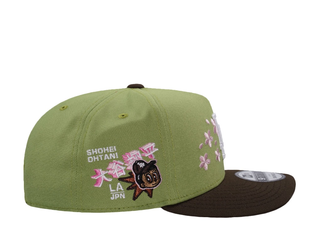 New Era Los Angeles Dodgers Ohtani Matcha Two Tone Edition 9Fifty A Frame Snapback Cap