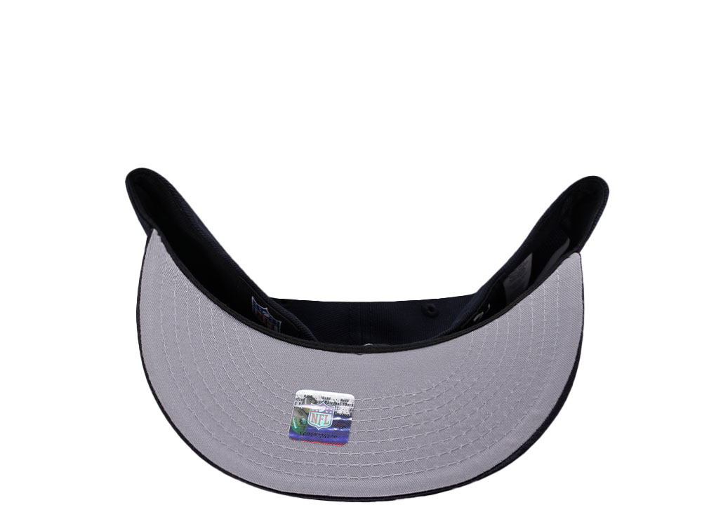 New Era Dallas Cowboys Super Bowl XXVII Navy Satin Brim Edition 59Fifty Fitted Cap