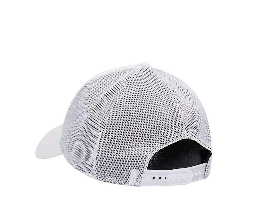 47Brand Oakland Athletics White Branson MVP Trucker Snapback Cap