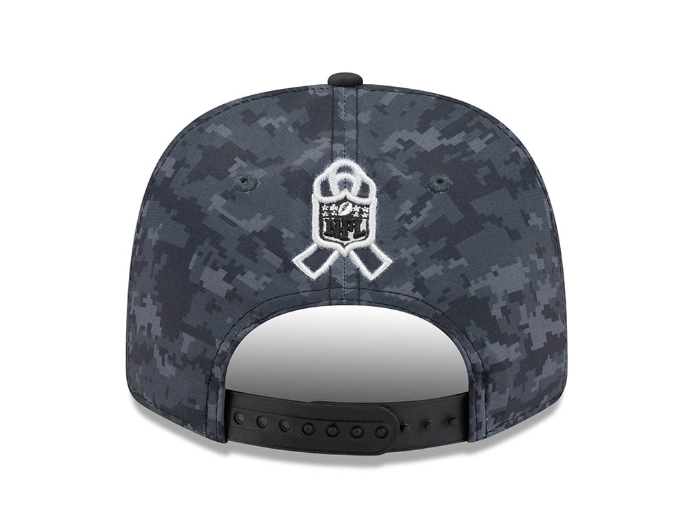 New Era Kansas City Chiefs NFL Salute to Service 2026 Digi Camo Black 9Seventy Stretch Snapback Cap