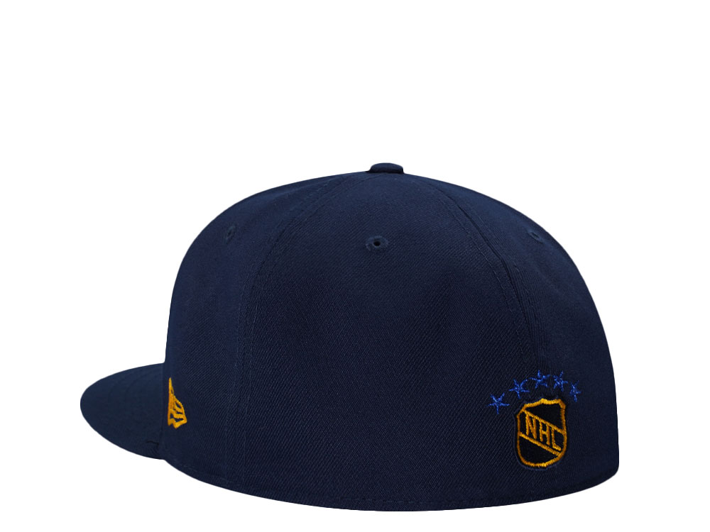 New Era St. Louis Blues Script Metallic Prime Edition 59Fifty Fitted Cap