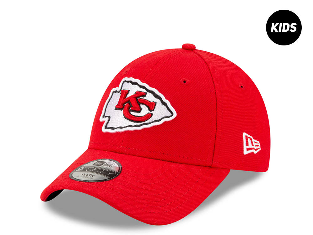 New Era Kansas City Chiefs Red Kids 9Forty Strapback Cap