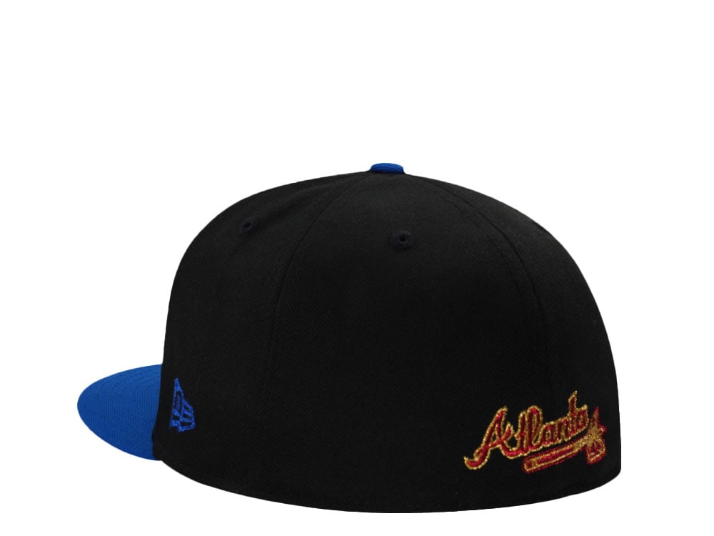 New Era Atlanta Braves World Series Champions 1995 Black Two Tone Edition 59Fifty Fitted Cap