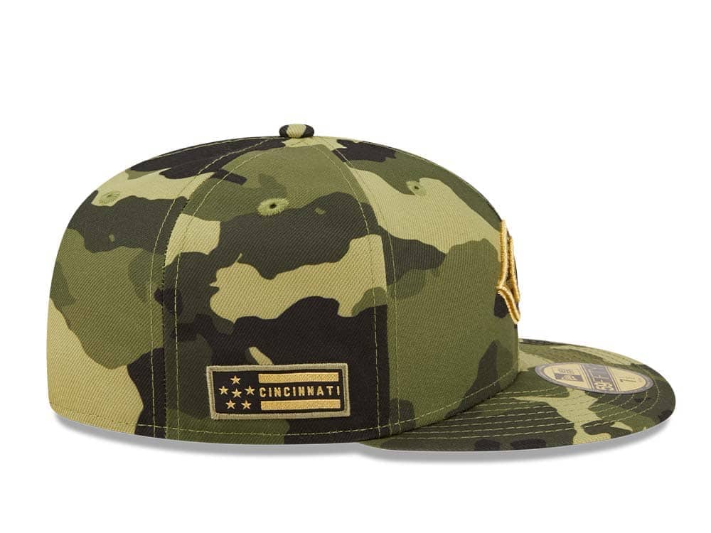 New Era Cincinnati Reds Armed Forces Day 2022 59Fifty Fitted Cap