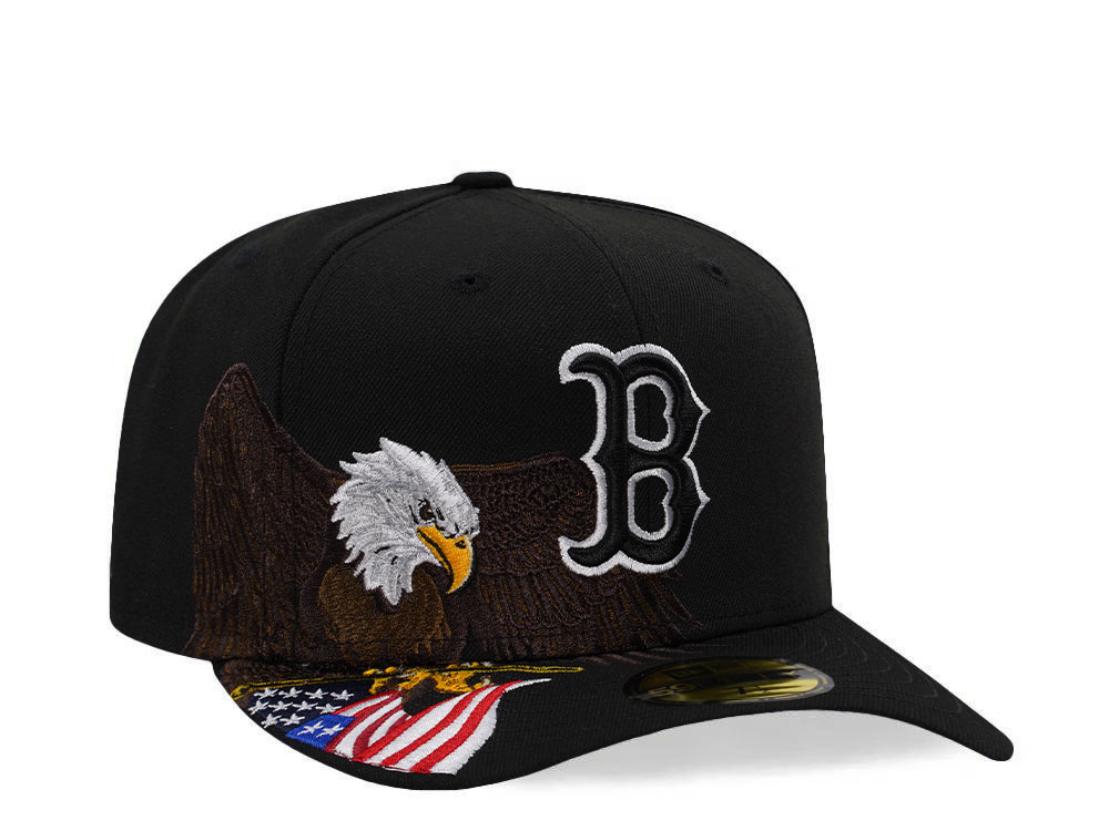 New Era Boston Red Sox American Eagle Black Edition 59Fifty Fitted Cap