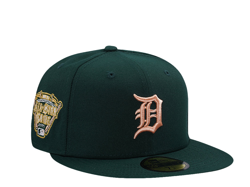 New Era Detroit Tigers All Star Game 2005 Dark Green Prime Edition 59Fifty Fitted Cap