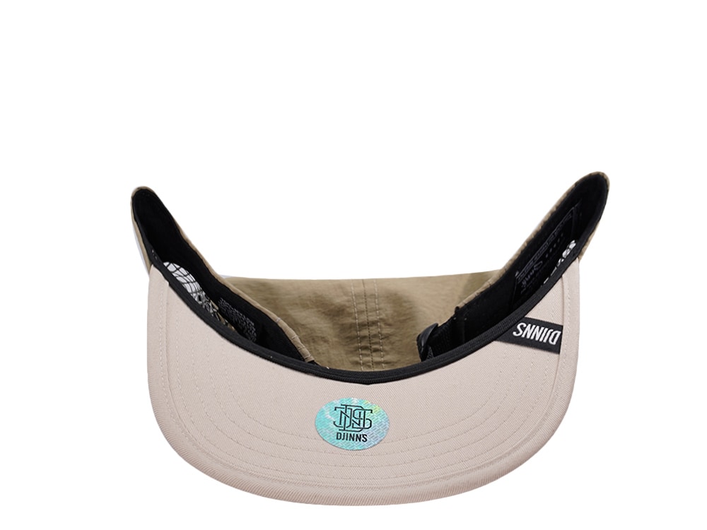 Djinns 5 Panel Sand Big Net Mountain Strapback Cap