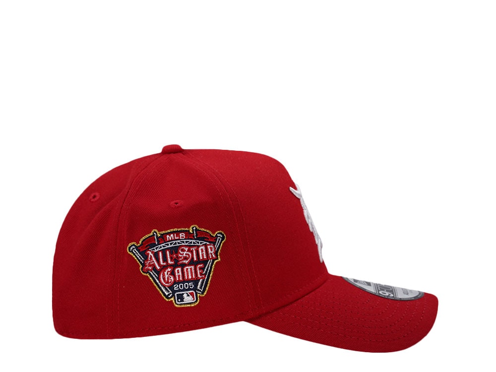 New Era Detroit Tigers All Star Game 2005 Scarlet Edition 9Forty A Frame Snapback Cap