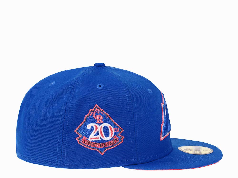 New Era Colorado Rockies 20th Anniversary Hawaiian Lava Edition 59Fifty Fitted Cap