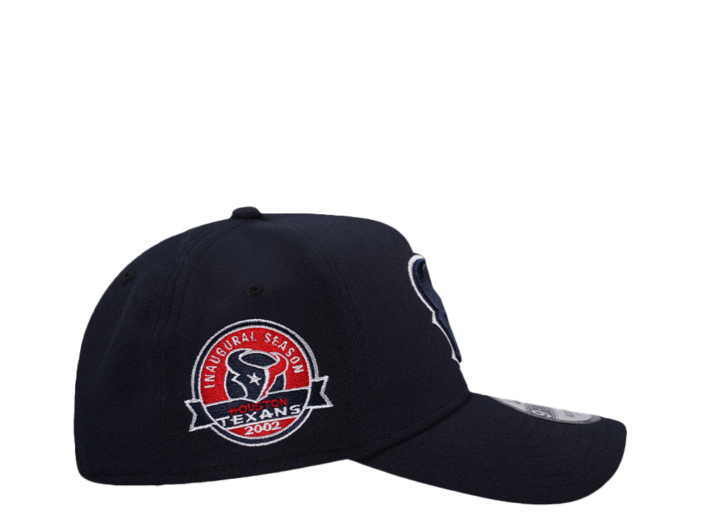 New Era Houston Texans 2002 Navy 9Forty A Frame Snapback Cap