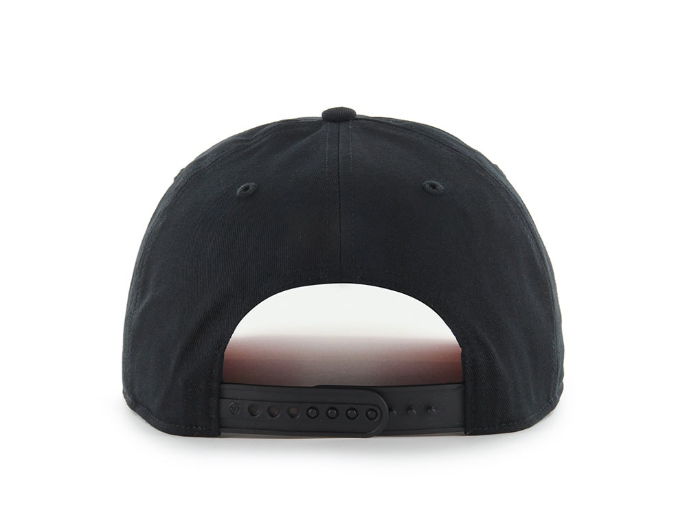 47Brand Chicago Blackhawks Black Hitch Snapback Cap