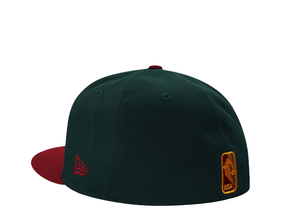 New Era Seattle Supersonics 20th Anniversary Dark Green Two Tone Edition 59Fifty Fitted Cap