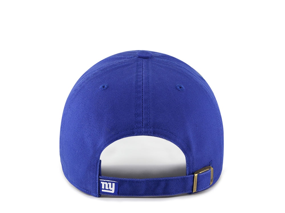 47Brand New York Giants Royal Blue Classic Edition Clean Up Strapback Cap