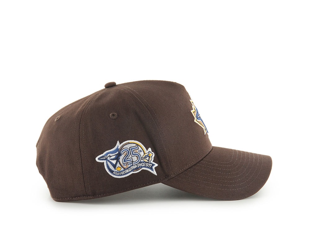 47Brand Toronto Blue Jays Cooperstown Brown Edition MVP Snapback Cap