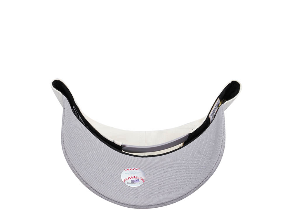 New Era Boston Red Sox 90th Anniversary Chrome Metallic Two Tone Edition 9Forty A Frame Snapback Cap