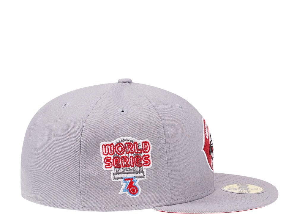 New Era Cincinnati Reds World Series 1976 Fresh Grey Edition 59Fifty Fitted Cap