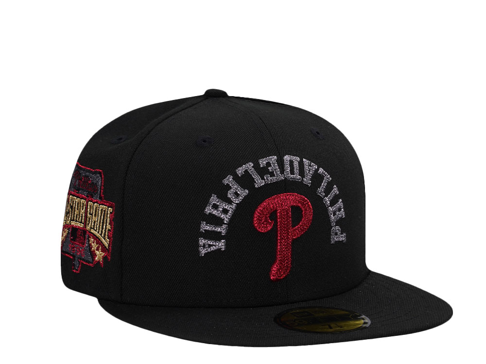 New Era Philadelphia Phillies All Star Game 1996 Chain Stitch Metallic Prime Edition59Fifty Fitted Cap