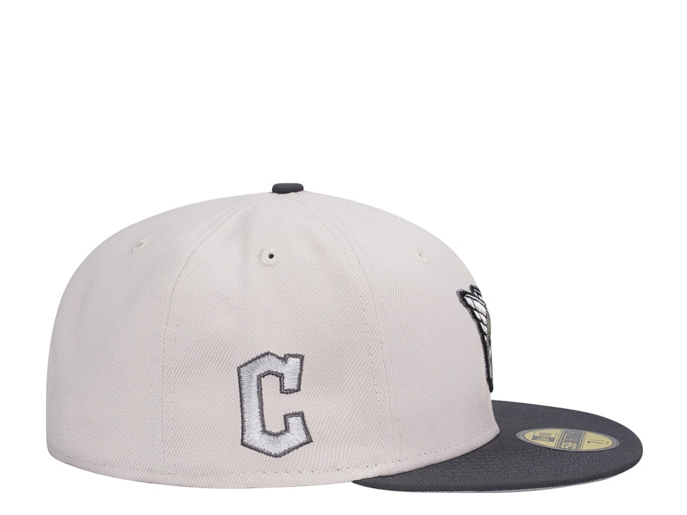 New Era Cleveland Guardians Graphite Shine Prime Edition 59Fifty Fitted Cap