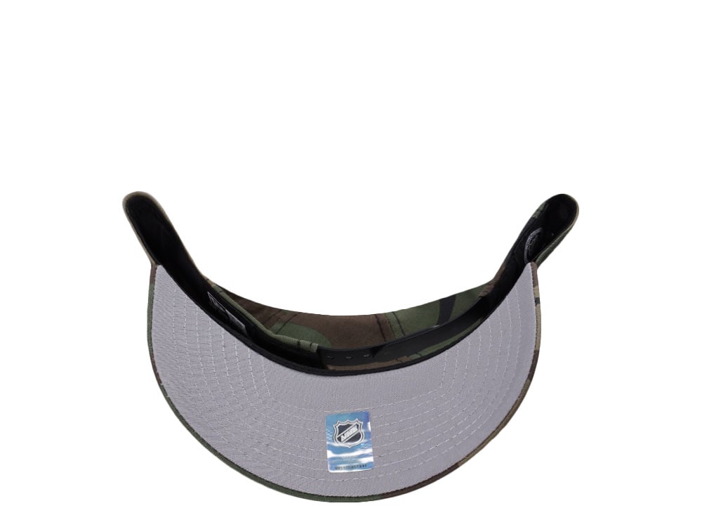 New Era Anaheim Ducks 10th Anniversary Woodland Camo Prime Edition 9Forty A Frame Snapback Cap