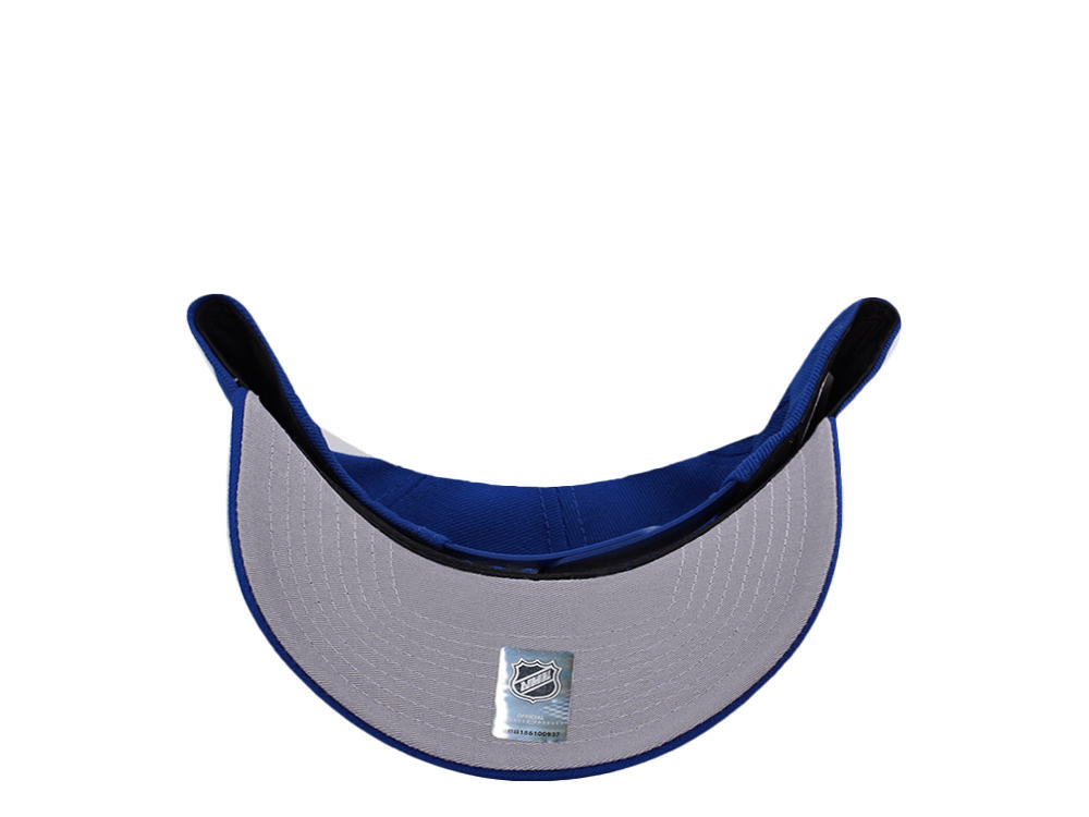 New Era San Jose Sharks 20th Anniversary Blue Prime Edition 9Forty A Frame Snapback Cap