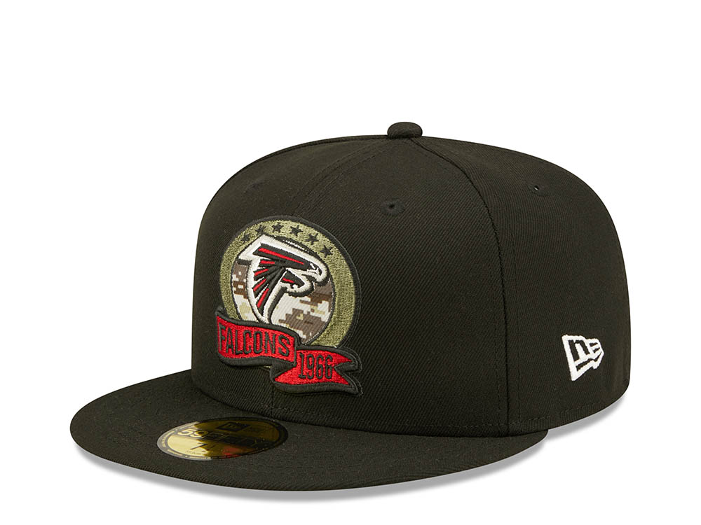New Era Atlanta Falcons Salute to Service 2022 Fitted 59Fifty Cap