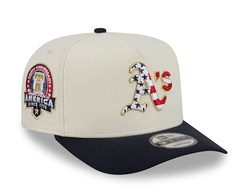 New Era Oakland Athletics America 250th Anniversary Edition 9Fifty A Frame Snapback Cap