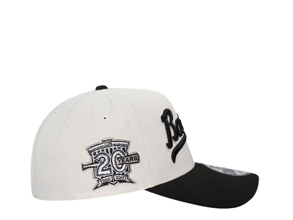 New Era Birmingham Barons 20 Years Chrome Two Tone Edition 9Forty A Frame Snapback Cap
