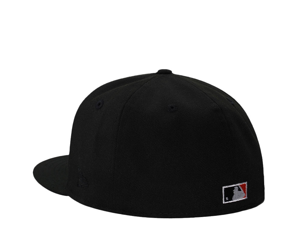 New Era New York Giants Plain Black Prime Edition 59Fifty Fitted Cap