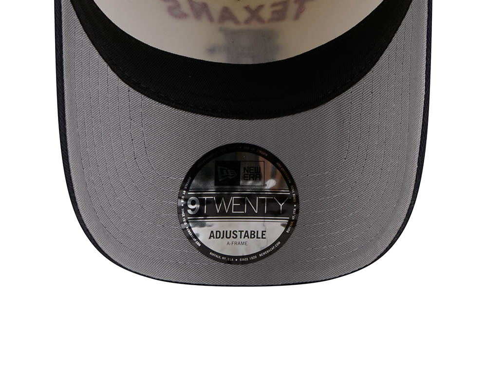 New Era Houston Texans 2025 Draft Edition 9Twenty A Frame Strapback Cap