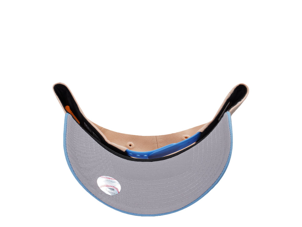 New Era New York Yankees World Series 1999 Mango Sky Edition 9Forty A Frame Snapback Cap