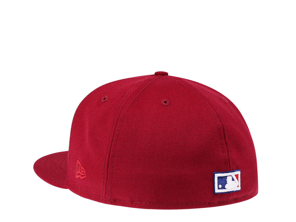 New Era Philadelphia Athletics All Star Game 1933 Cardinal and Pink Edition 59Fifty Fitted Cap