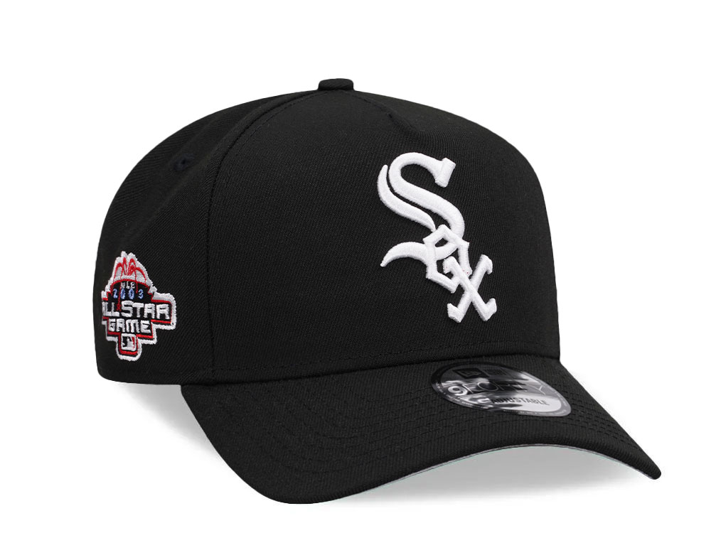 New Era Chicago White Sox All Star Game 2003 Black Edition 9Forty A Frame Snapback Cap