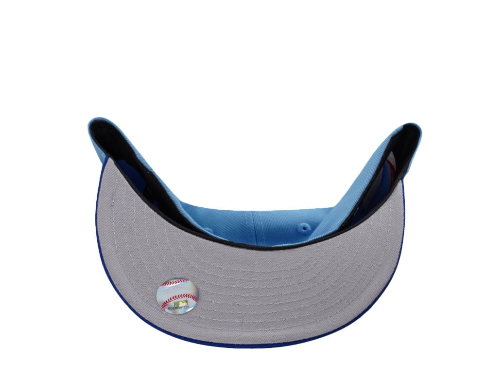 New Era Puerto Rico World Baseball Classic Sky Blue Two Tone Edition 59Fifty Fitted Cap