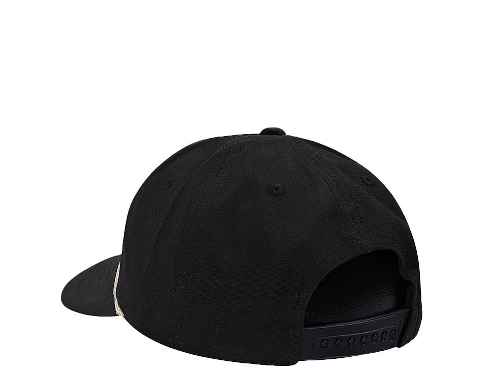 American Needle Yosemite NP Canvas Black Casual Snapback Cap