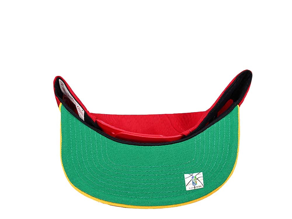 Mitchell & Ness Atlanta Hawks Patch Overload Hardwood Classic Snapback Cap