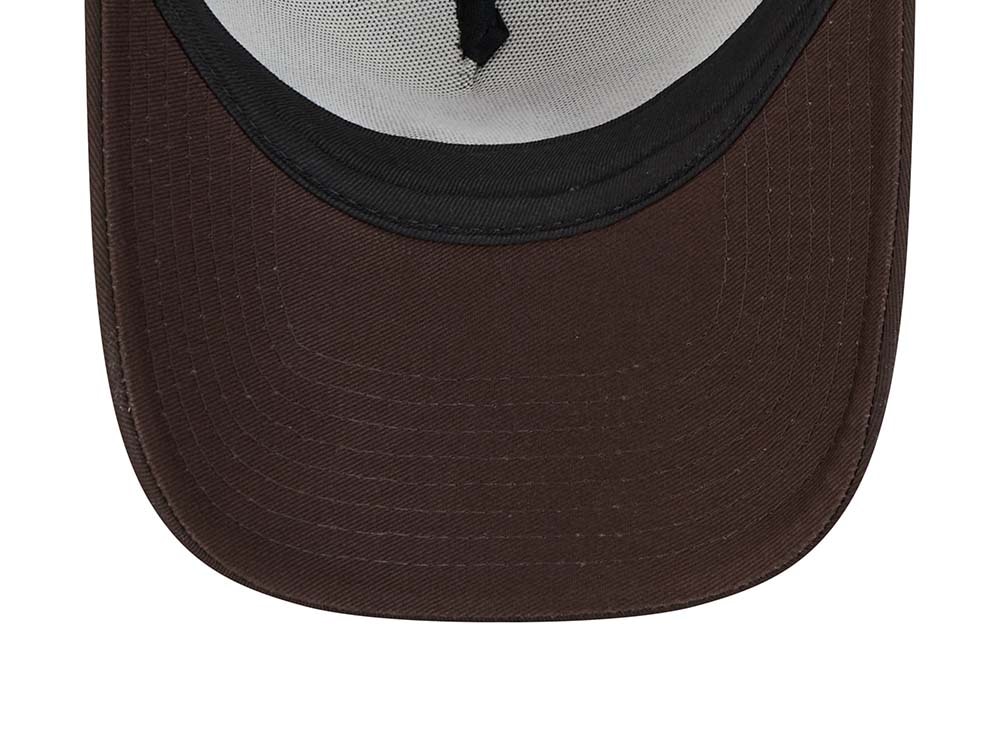 New Era Cleveland Browns Sideline 2024 9Forty A Frame Trucker Snapback Cap