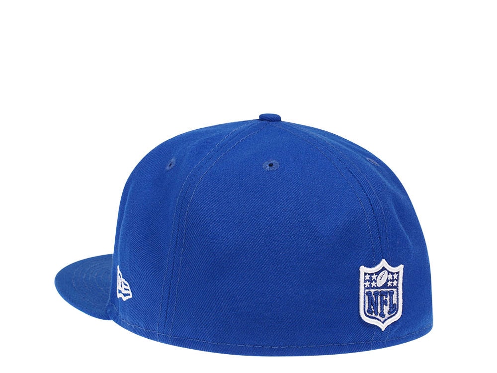 New Era New York Giants Citruspop Patch Super Bowl XLII 59fifty Fitted Cap