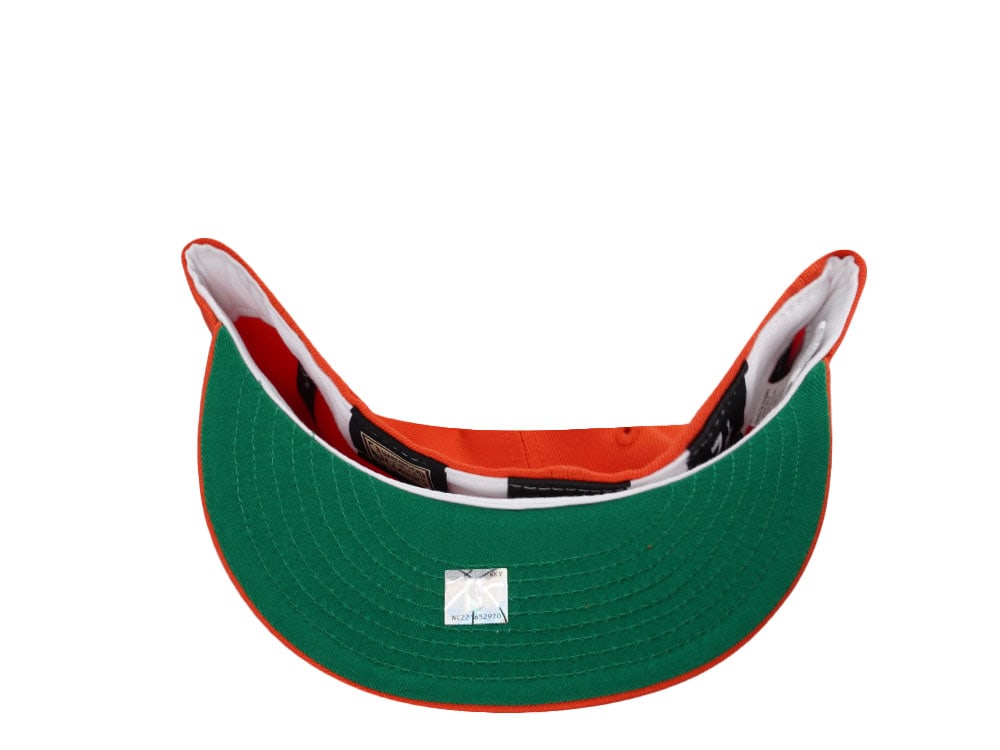 New Era Cleveland Cavaliers Eastern Conference Orange Throwback Edition 59Fifty Fitted Cap
