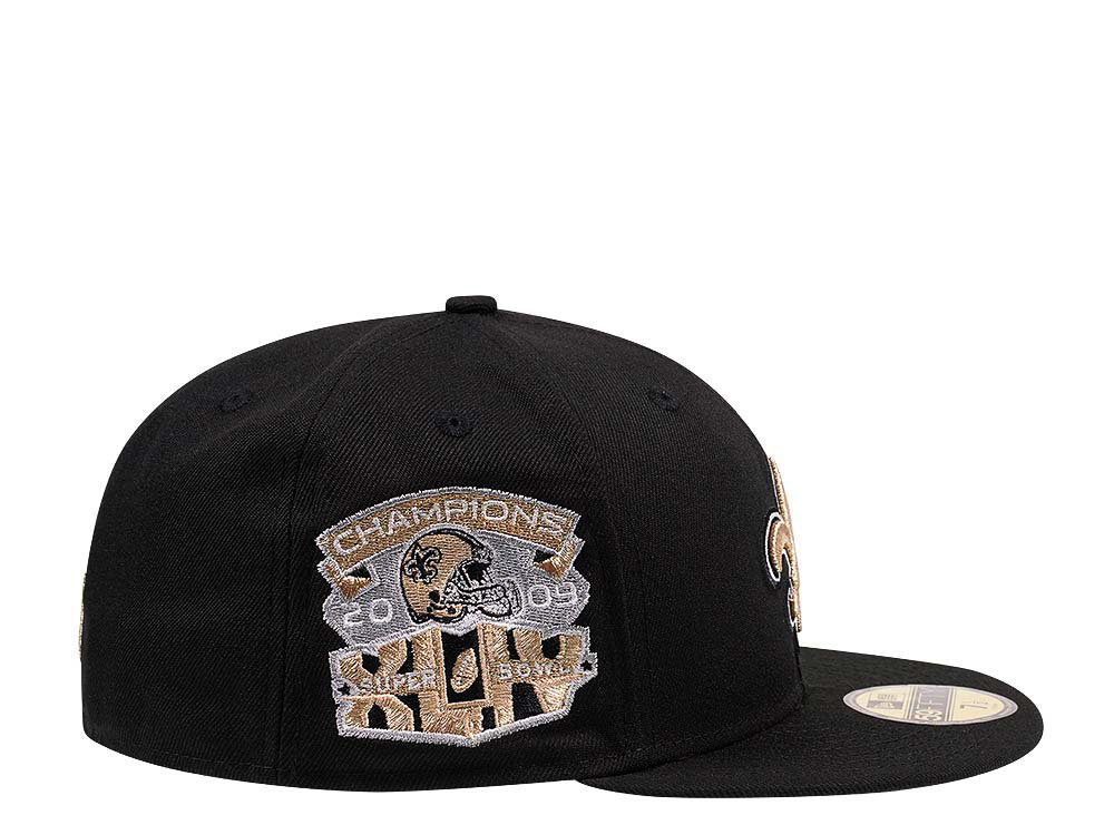 New Era New Orleans Saints Super Bowl Champions 2009 59Fifty Fitted Cap