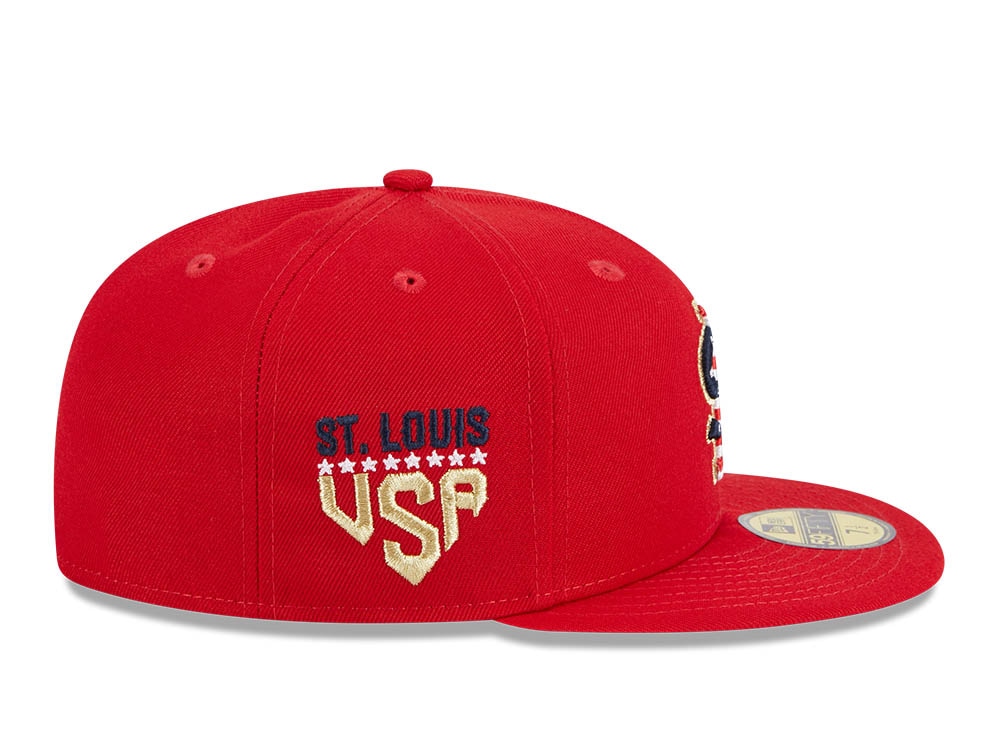 New Era St. Louis Cardinals 4th of July 23 59Fifty Fitted Cap