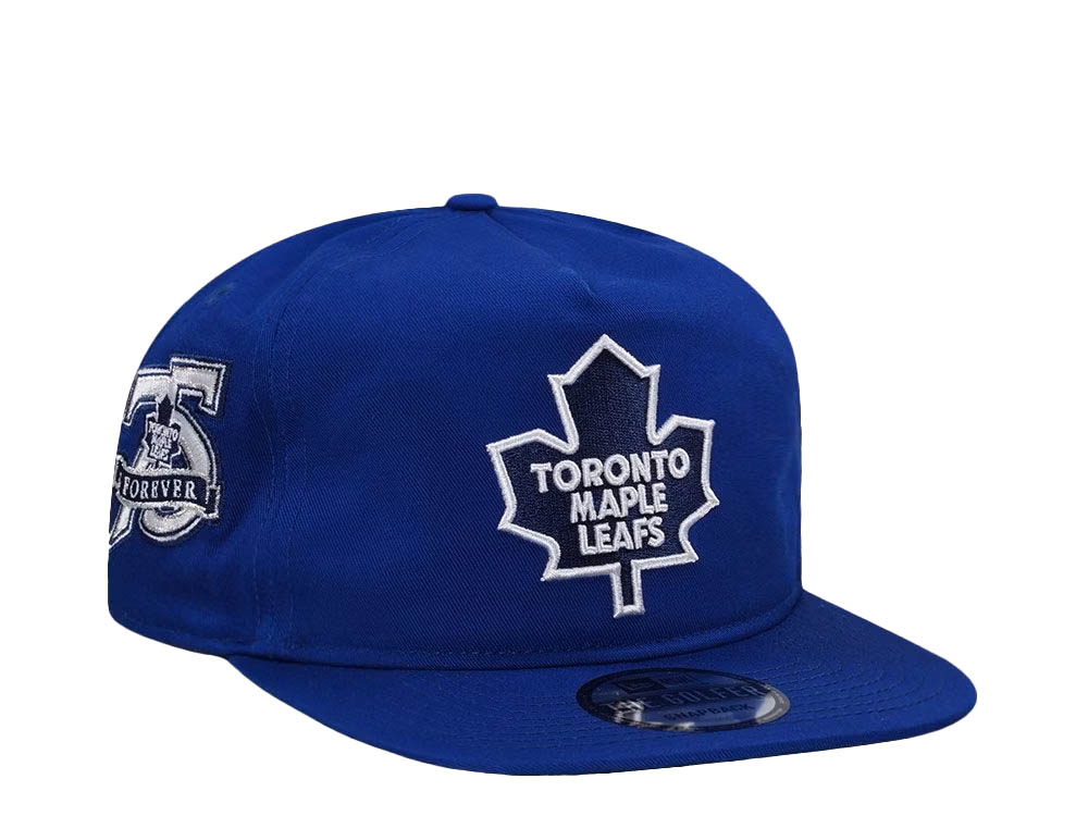New Era Toronto Maple Leafs 75th Anniversary Vintage Edition Golfer Snapback Cap